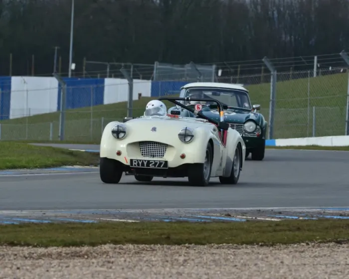 Framed Print : CJ3 1356 Richard Owen, Triumph TR2, RYY 277 Framed Print : CJ3 1356 Richard Owen, Triumph TR2, RYY 277