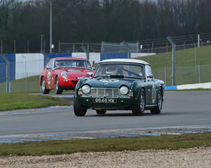 Framed Print : CJ3 1357 Andy Somerville, Triumph TR4, 8646 MW Framed Print : CJ3 1357 Andy Somerville, Triumph TR4, 8646 MW