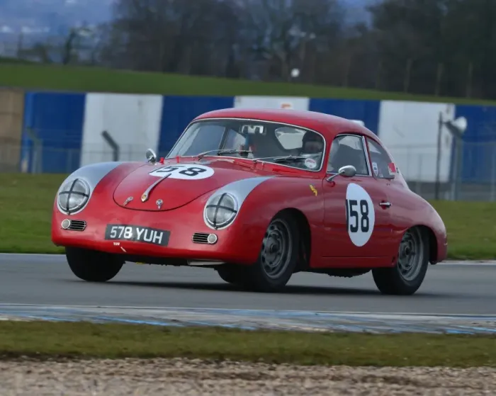 Framed Print : CJ3 1361 Steve Wright, Ian Clark, Porsche 356A