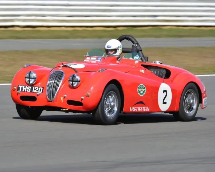 Framed Print : CJ3 2208 Chris Keith-Lucas, Jaguar XK 120 Framed Print : CJ3 2208 Chris Keith-Lucas, Jaguar XK 120