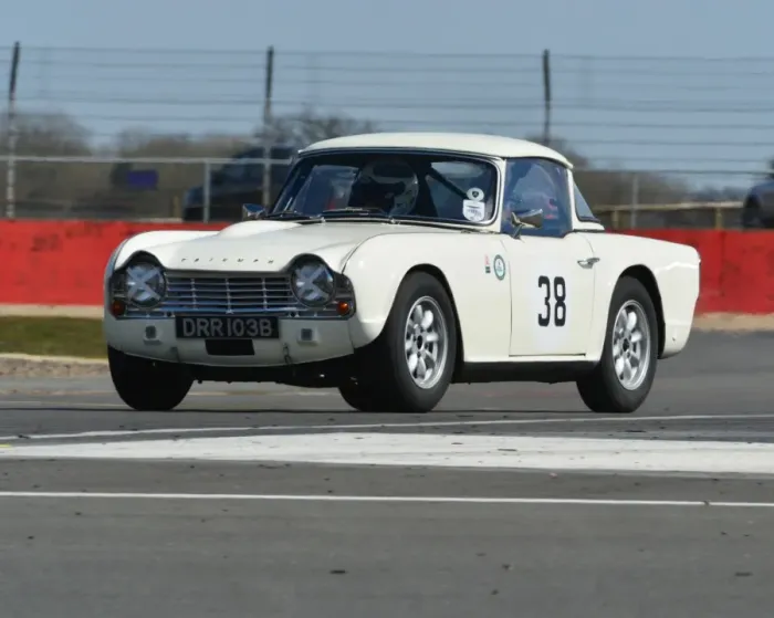 Framed Print : CJ3 2592 David Allen, Triumph TR4, DRR 103 B Framed Print : CJ3 2592 David Allen, Triumph TR4, DRR 103 B