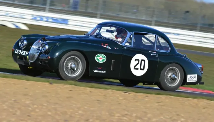 Framed Print : CJ3 2985 Andrew Keith Lucas, Jaguar XK150