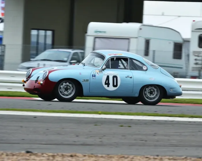 Framed Print : CJ3 6381 Bill Stephens, Will Stephens, Porsche 356 Framed Print : CJ3 6381 Bill Stephens, Will Stephens, Porsche 356