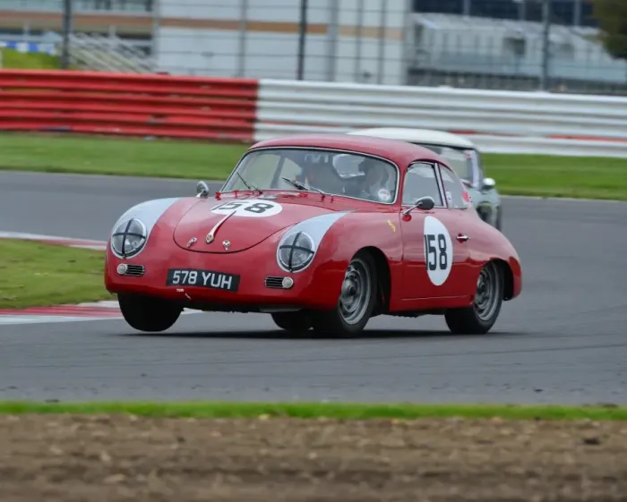Framed Print : CJ3 6758 Steve Wright, Ian Clark, Porsche 356 Framed Print : CJ3 6758 Steve Wright, Ian Clark, Porsche 356