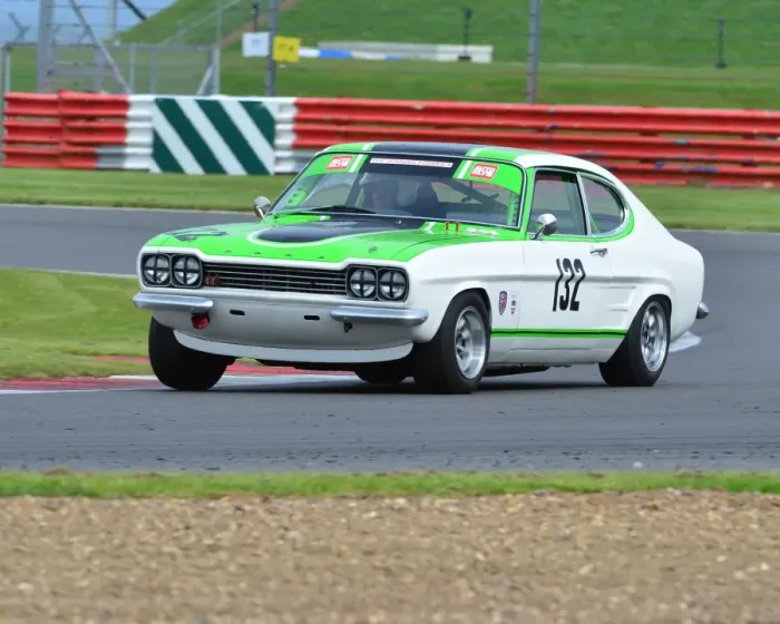 Framed Print : CJ3 6973b Nic Strong, Ford Capri Framed Print : CJ3 6973b Nic Strong, Ford Capri