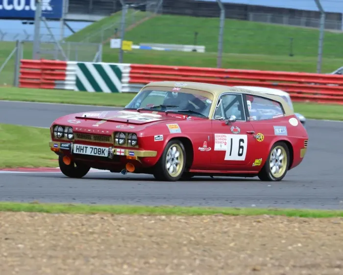 Framed Print : CJ3 6984 Alan Hersey, Reliant Scimitar 5a