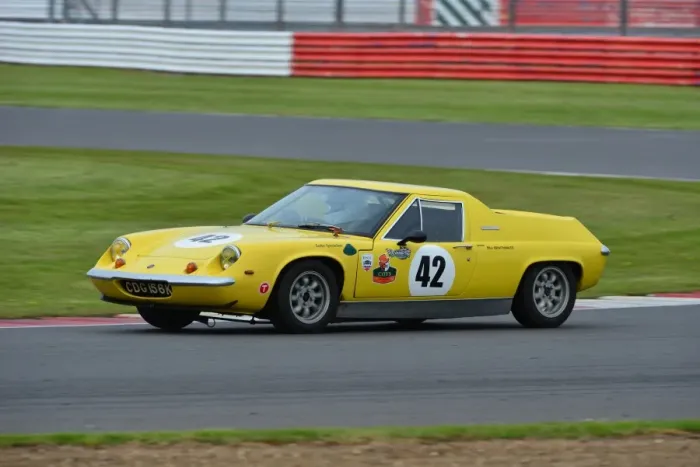Framed Print : CJ3 7026 Ross Braithwaite, Lotus Europa Framed Print : CJ3 7026 Ross Braithwaite, Lotus Europa