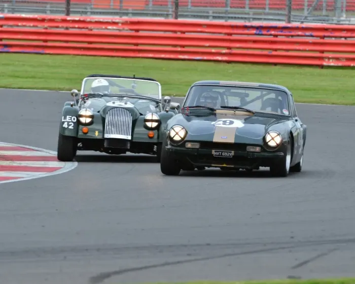 Framed Print : CJ3 7030 Julian Barter, TVR 3000M Richard Plant, Morgan Plus 8 Framed Print : CJ3 7030 Julian Barter, TVR 3000M Richard Plant, Morgan Plus 8