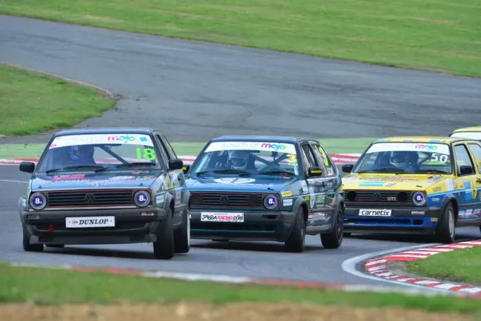 Framed Print : CJ4 5621 Simon Tomlinson, Tim Cox, Paul Cowland, Mk2 Golf GTi