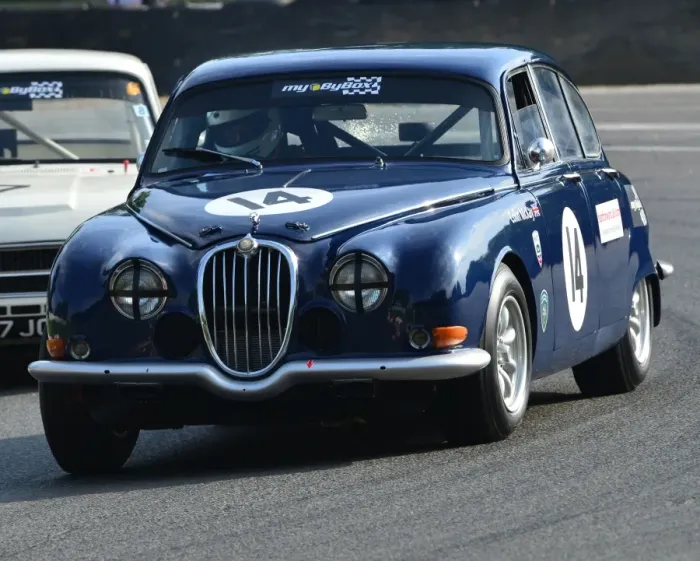 Framed Print : CJ4 8914 Colin McKay, Jaguar S-Type