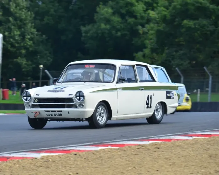 Framed Print : CJ4 9651 Neil Brown, Ford Lotus Cortina Framed Print : CJ4 9651 Neil Brown, Ford Lotus Cortina