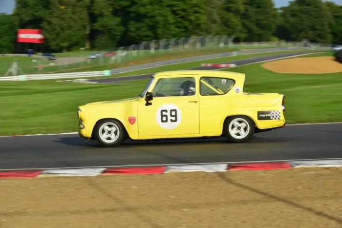 Framed Print : CJ4 9702 Bob Bullen, Ford Anglia 105E Framed Print : CJ4 9702 Bob Bullen, Ford Anglia 105E