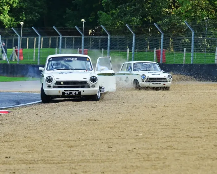 Framed Print : CJ4 9732 Jonathan Gomm, Jonathan Townsend, Ford Lotus Cortina