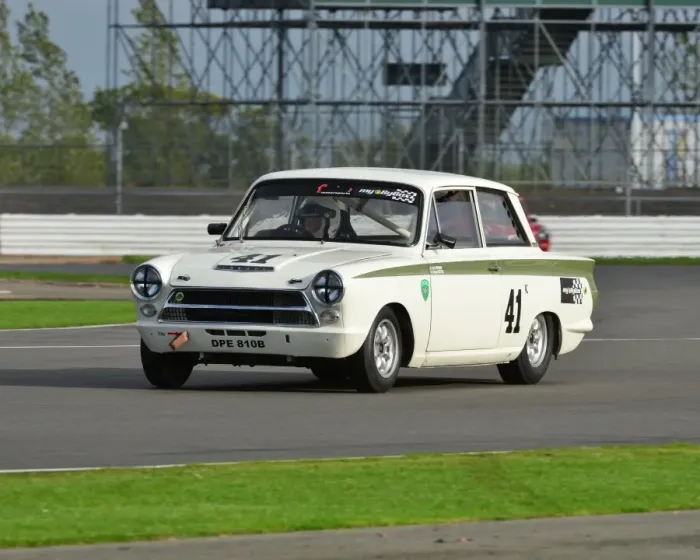 Framed Print : CJ5 1783 Neil Brown, Ford Lotus Cortina, DPE 810 B Framed Print : CJ5 1783 Neil Brown, Ford Lotus Cortina, DPE 810 B