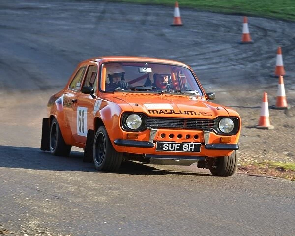 CJ5 2745 Roland Brown, Terry Luckings, Ford Escort