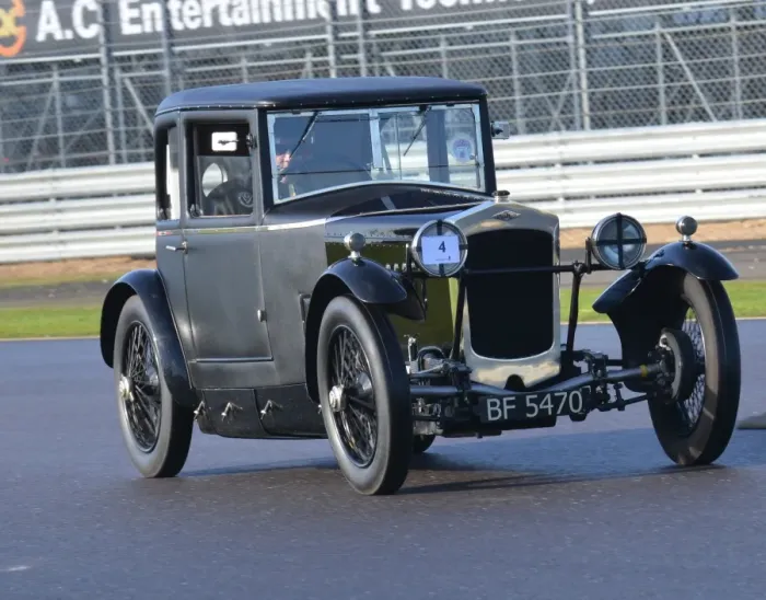 Framed Print : CJ5 3392 Charles Gillett, Frazer Nash Saloon