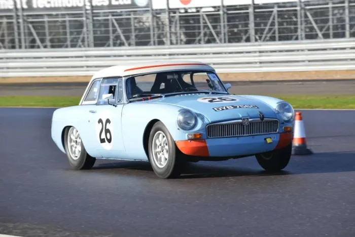 Framed Print : CJ5 3429 Oliver Eaton, MG BGT, DYB 756 C