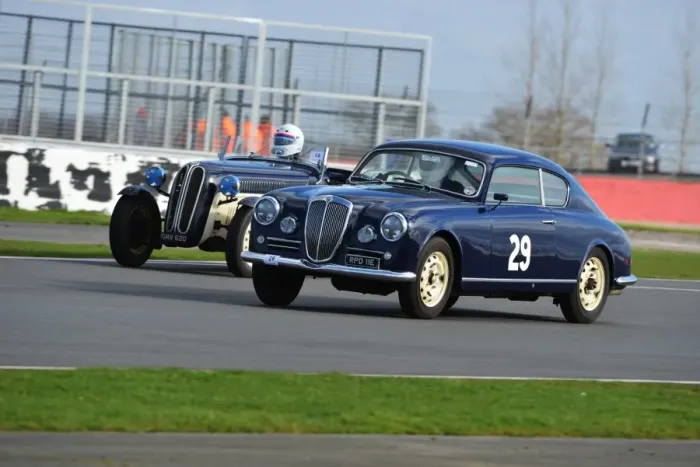 Framed Print : CJ5 3743 Tony Stephens, Lancia Aurielia B20 GT, Tom Thornton, Frazer-Nash BMW 319-328