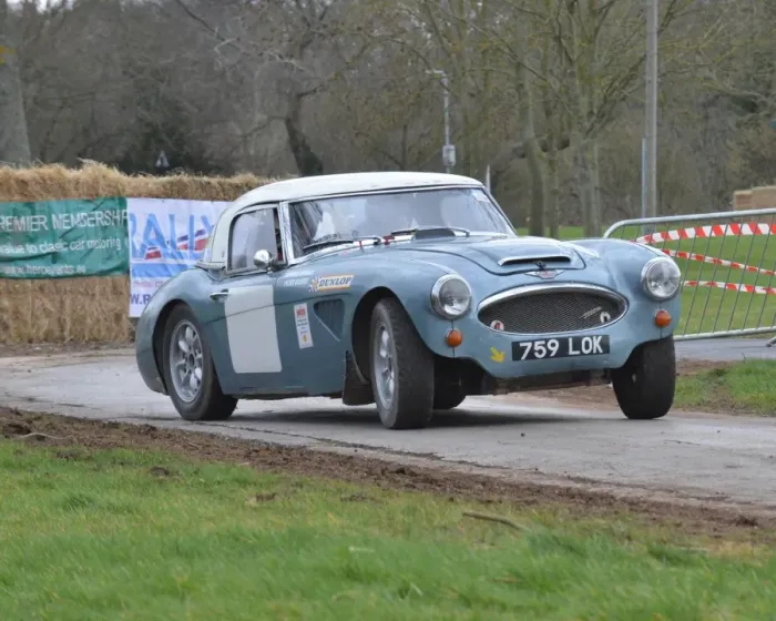 Framed Print : CJ5 4224 Graham Goodall, Austin Healey 3000, 759 LOK