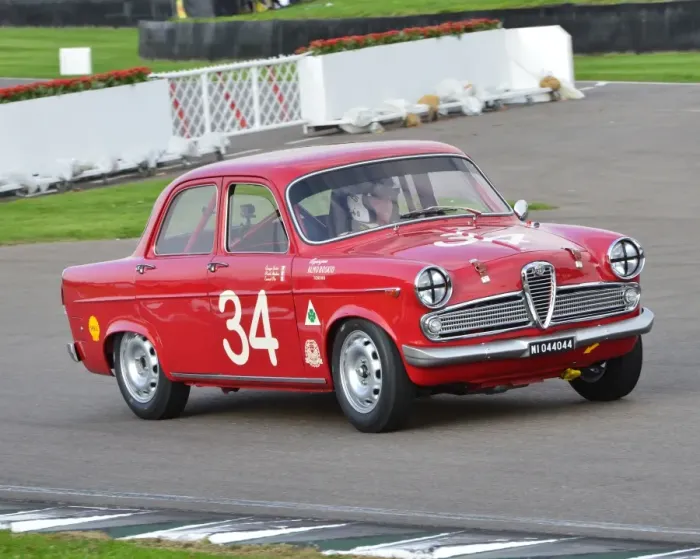 Rights Managed : CJ5 5507 Emanuele Pirro, Geoff Gordon, Alfa Romeo Giulietta Ti Rights Managed : CJ5 5507 Emanuele Pirro, Geoff Gordon, Alfa Romeo Giulietta Ti