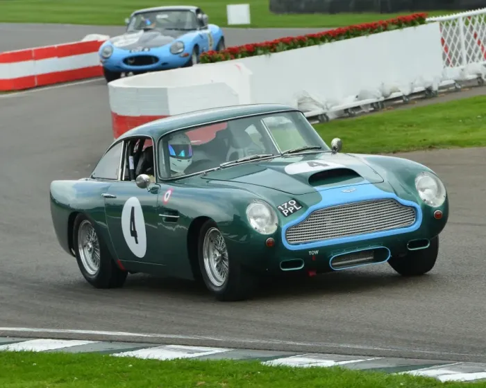 Rights Managed : CJ5 5739 Danny Sullivan, Ian Dalglish, Aston Martin DB4GT, 170 PPL