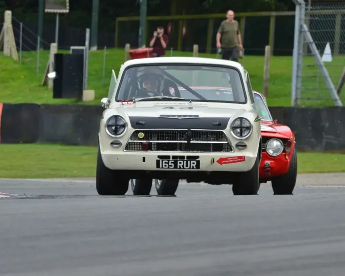 Framed Print : CJ5 6088 Jim Clark, Ford Lotus Cortina, 165 RUR