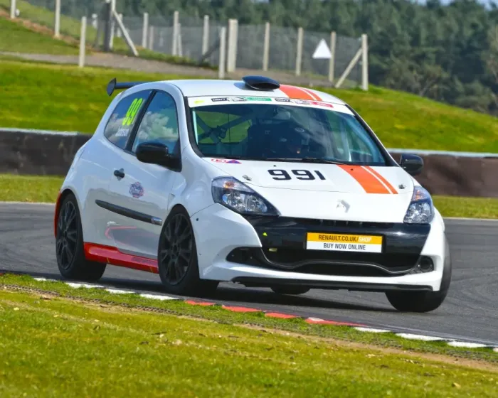 Framed Print : CJ5 6920 Darren Johnson, Renault Clio Cup Framed Print : CJ5 6920 Darren Johnson, Renault Clio Cup