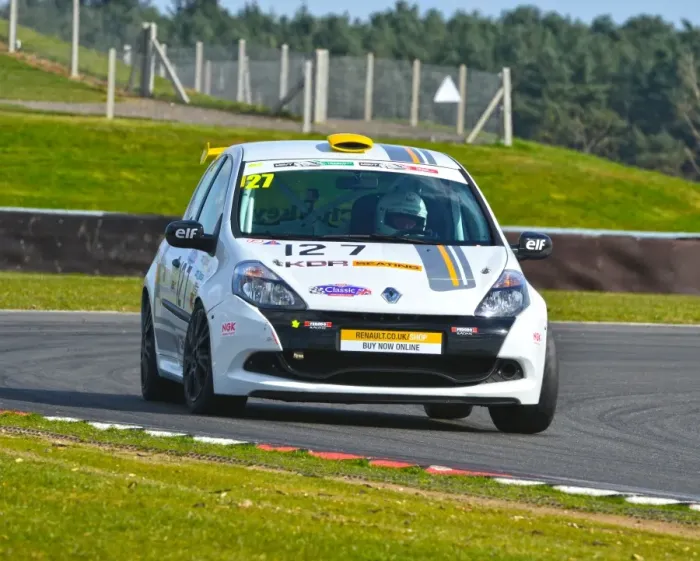 Framed Print : CJ5 6921 Bruce White, Renault Clio Cup Framed Print : CJ5 6921 Bruce White, Renault Clio Cup