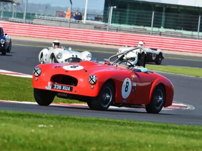 Framed Print : CJ5 7277 Mark Butterworth, Allard Sports
