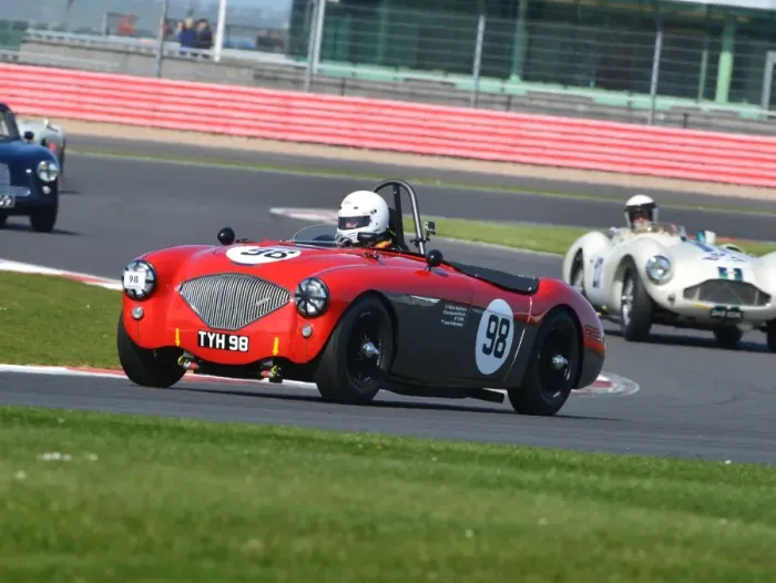 Framed Print : CJ5 7278 Nick Matthews, Austin Healey 100-4 Framed Print : CJ5 7278 Nick Matthews, Austin Healey 100-4