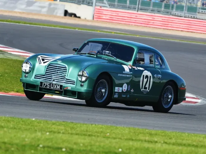 Framed Print : CJ5 7317 Glynn Allen, Aston Martin DB2 Le Mans