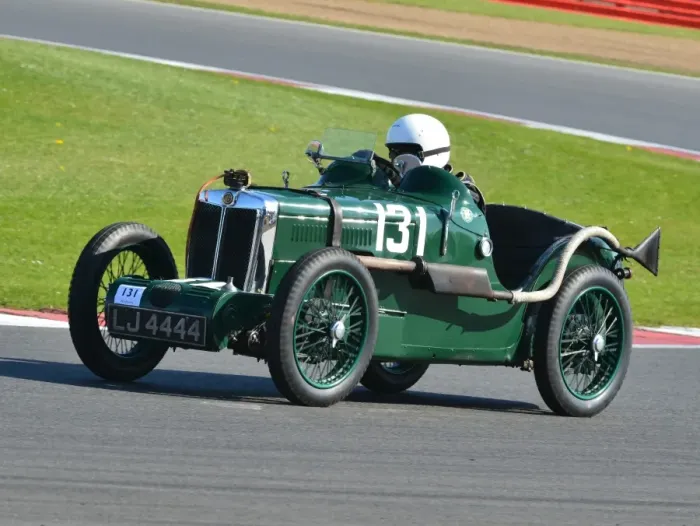 Framed Print : CJ5 7436 Oliver Richardson, MG C Type Montlhery Framed Print : CJ5 7436 Oliver Richardson, MG C Type Montlhery
