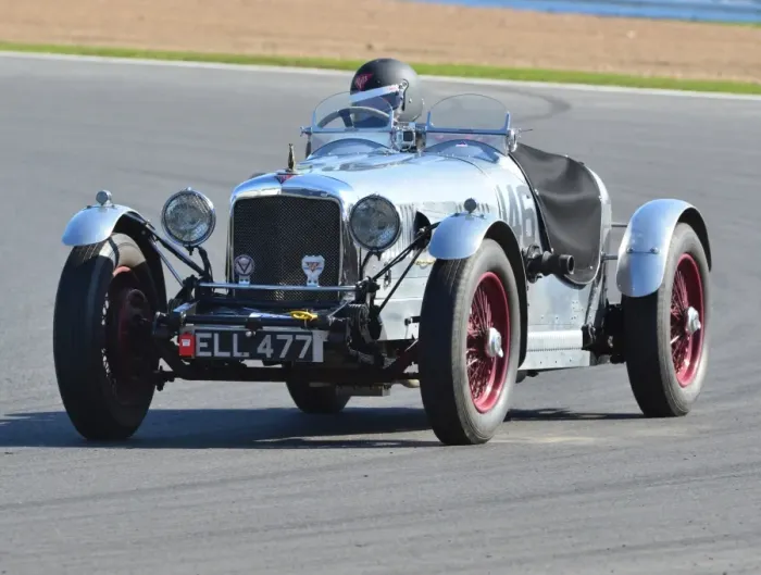 Framed Print : CJ5 7455 Ian Fyfe, Alvis 12-70 Special Framed Print : CJ5 7455 Ian Fyfe, Alvis 12-70 Special
