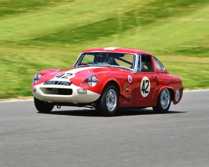 Framed Print : CJ5 8318 Larry Tucker, MG Ashley GT Framed Print : CJ5 8318 Larry Tucker, MG Ashley GT