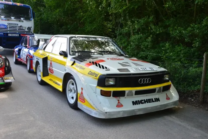 Rights Managed : CJ5 9233 Hannu Mikkola, Audi Sport Quattro S1