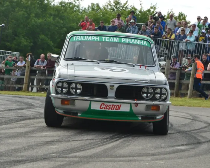 Rights Managed : CJ5 9415 Andy Rouse, Triumph Dolomite Sprint Rights Managed : CJ5 9415 Andy Rouse, Triumph Dolomite Sprint