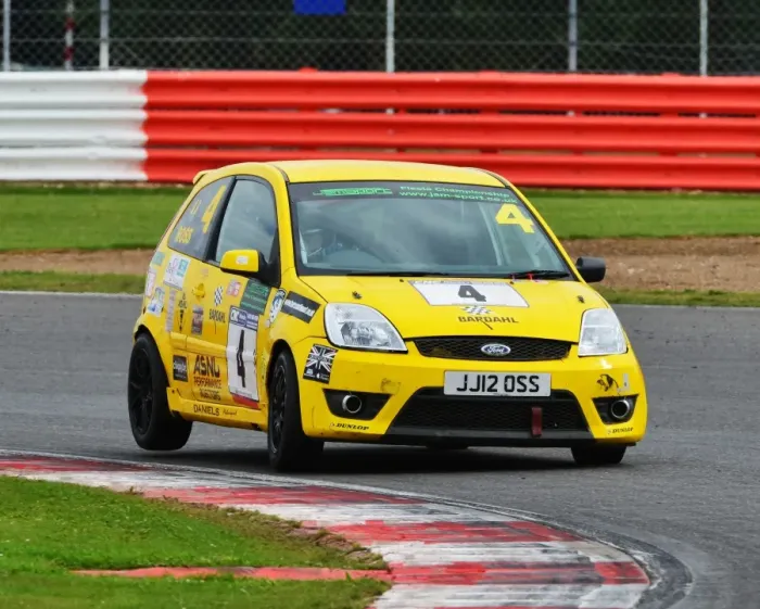 Framed Print : CJ6 0181 James Ross, Ford Fiesta ST