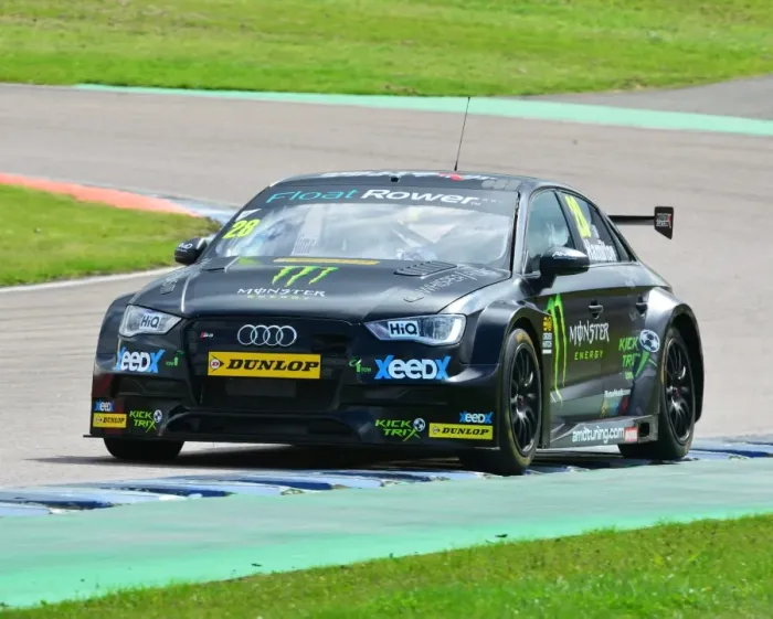 Framed Print : CJ6 1337 Nic Hamilton, Audi A4 Framed Print : CJ6 1337 Nic Hamilton, Audi A4