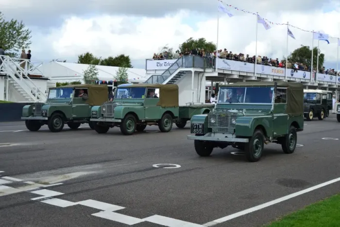 Rights Managed : CJ6 2237 Early Land Rovers Rights Managed : CJ6 2237 Early Land Rovers