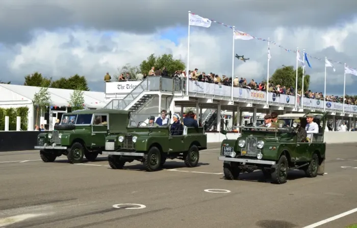 Rights Managed : CJ6 2242 Early Land Rovers Rights Managed : CJ6 2242 Early Land Rovers