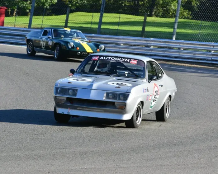 Framed Print : CJ6 2481 Gary Fletcher, Vauxhall Firenza