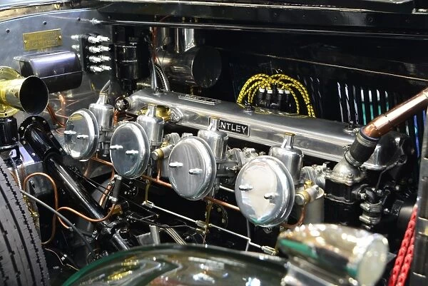 CJ6 3794 Bentley Straight Eight engine
