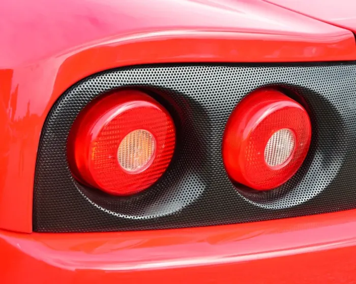 Framed Print : CJ6 6376 Ferrari 360, Rear lights Framed Print : CJ6 6376 Ferrari 360, Rear lights