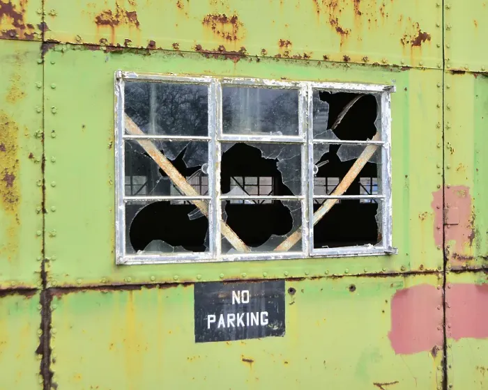 Framed Print : CJ6 6880 No Parking
