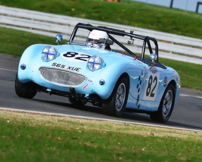 Framed Print : CJ6 7127 Tim Cairns, Austin Healey Frogeye Sprite