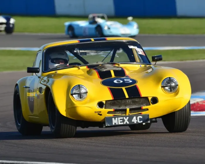 Framed Print : CJ6 7775 Peter Thompson, Mark Hales, TVR Griffith Framed Print : CJ6 7775 Peter Thompson, Mark Hales, TVR Griffith