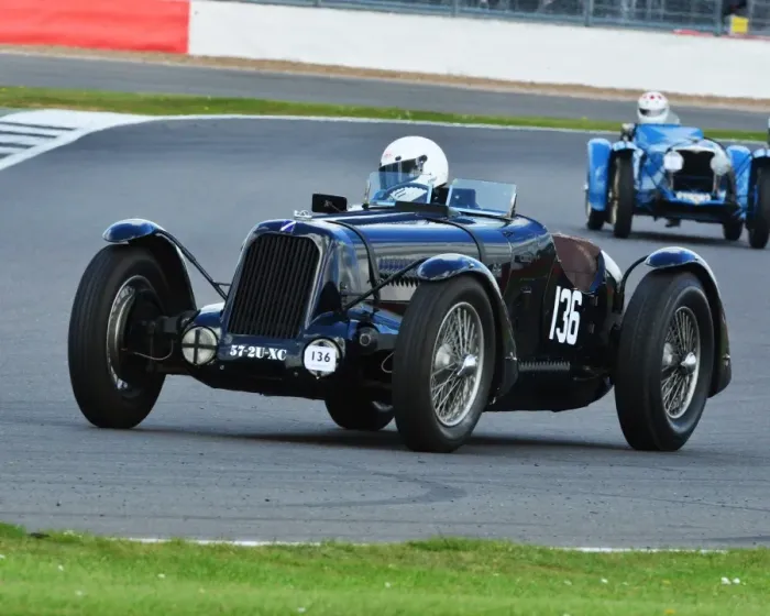 Framed Print : CJ6 8254 Marcus Black, Talbot Lago T23