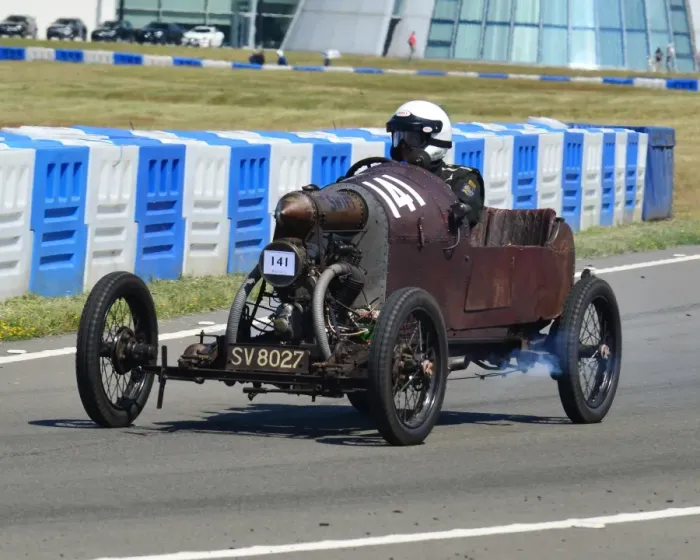 Framed Print : CJ6 8705 Bob Drewitt, Swift Anzani Special