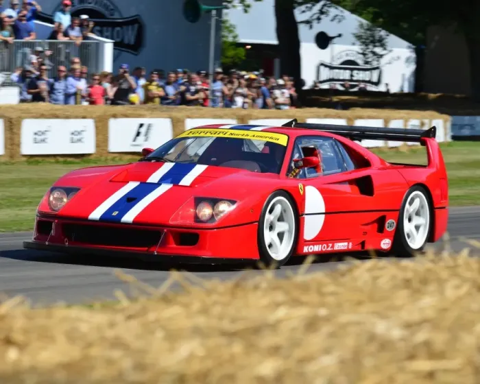 Rights Managed : CJ6 8918 Christopher Wilson, Ferrari F40 LM Rights Managed : CJ6 8918 Christopher Wilson, Ferrari F40 LM