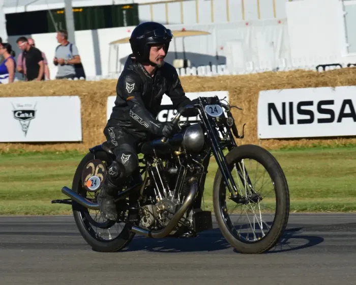 Rights Managed : CJ6 9112 Ian Bain, Brough Superior KTOR Rights Managed : CJ6 9112 Ian Bain, Brough Superior KTOR